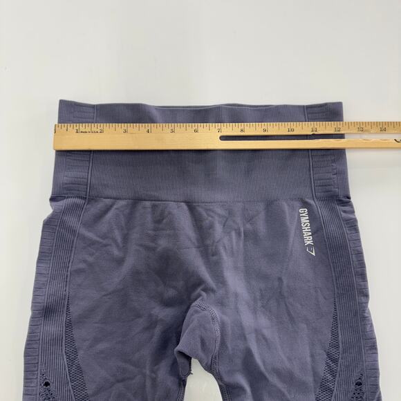 Gymshark Leggings Womens Small Purple Energy High Waisted Seamless Cutout - Picture 8 of 10